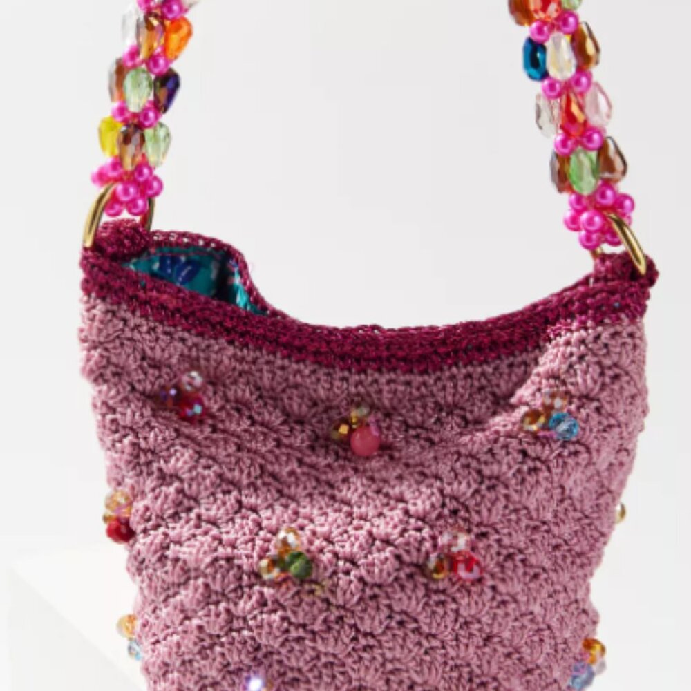 Peonies Sac Shoulder Bag - Brand New - Picture 5 of 6